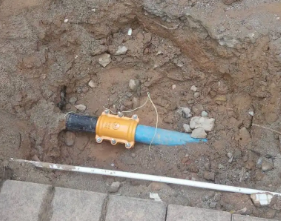 清水河水管漏水检测的情况